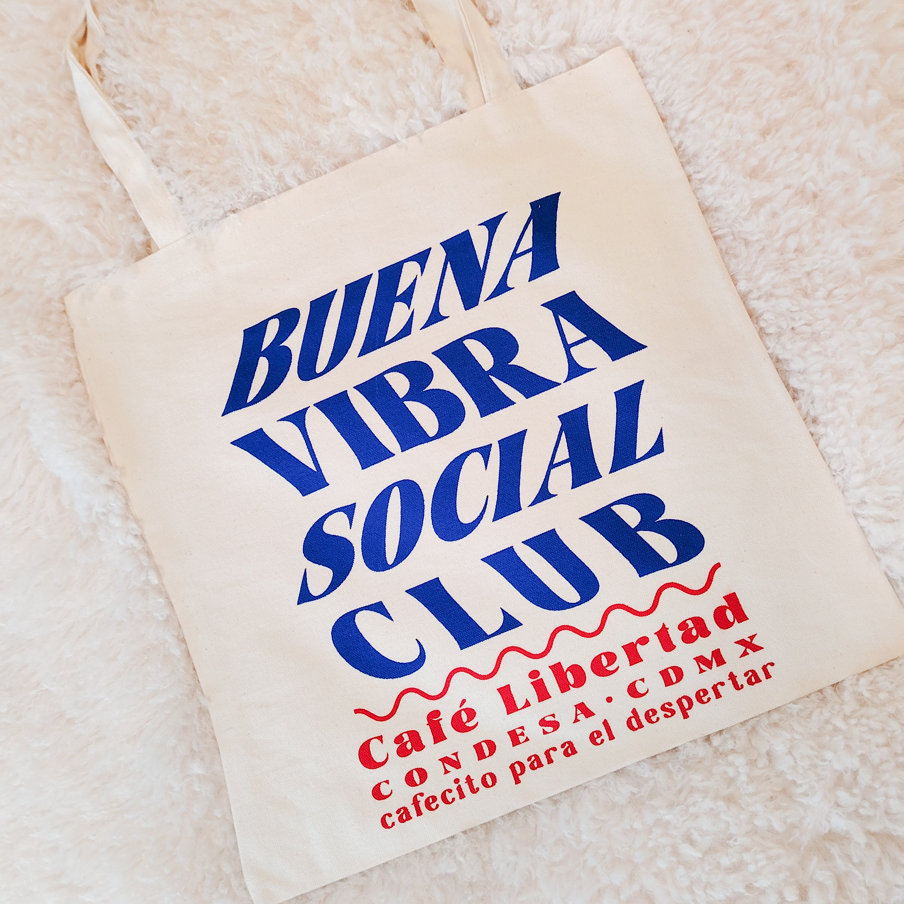 ✨TOTE BAG - BUENA VIBRA SOCIAL CLUB ✨