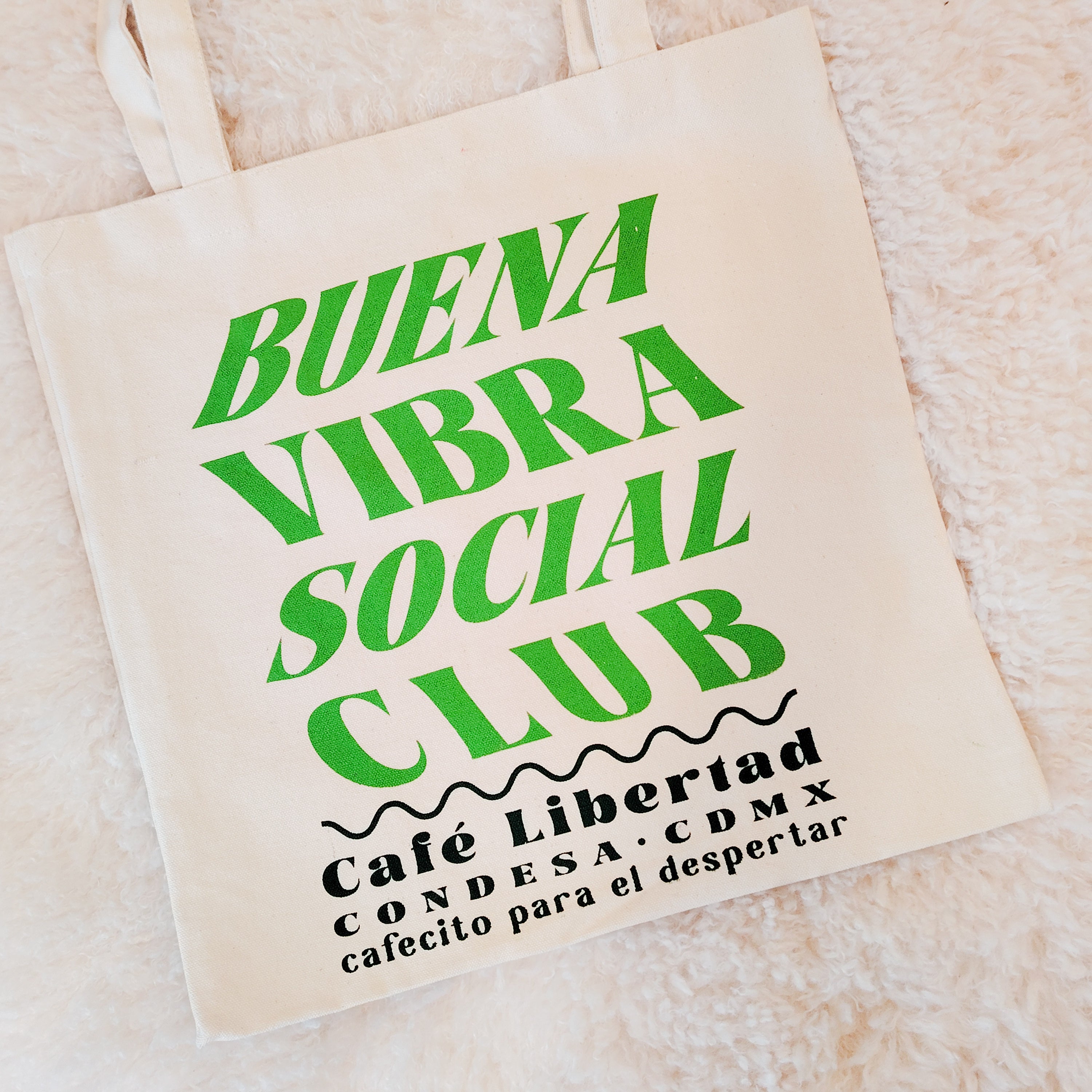 ✨TOTE BAG - BUENA VIBRA SOCIAL CLUB ✨
