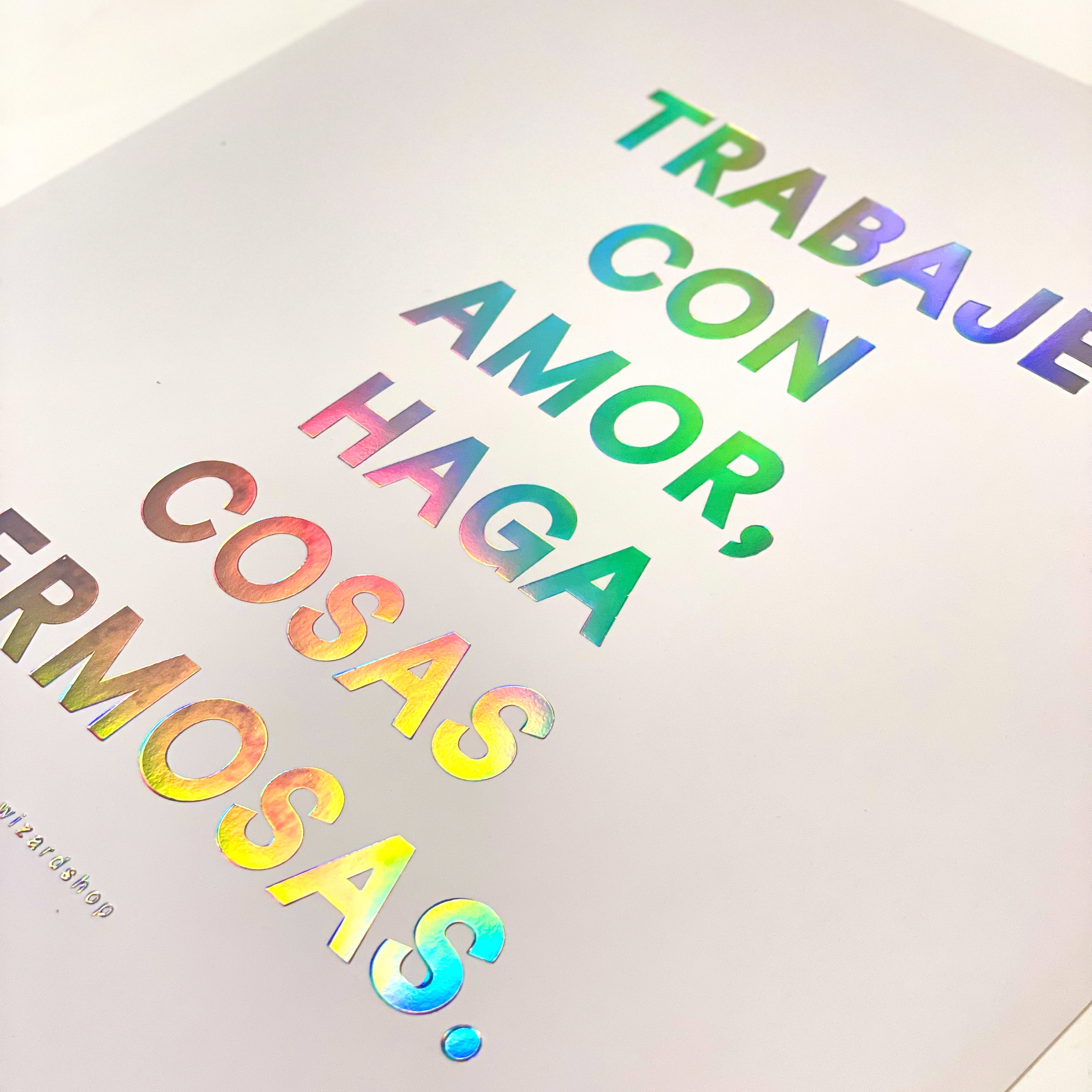 TRABAJE CON AMOR - TORNASOL