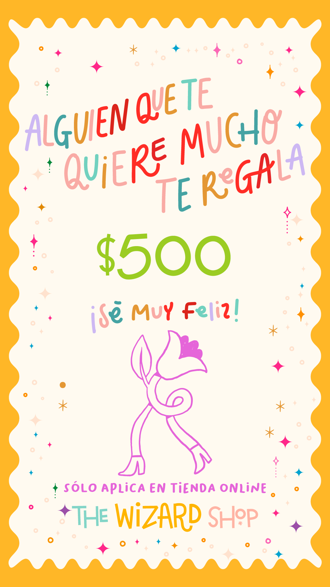 THE WIZARD SHOP E-GIFT CARD sólo para tienda online