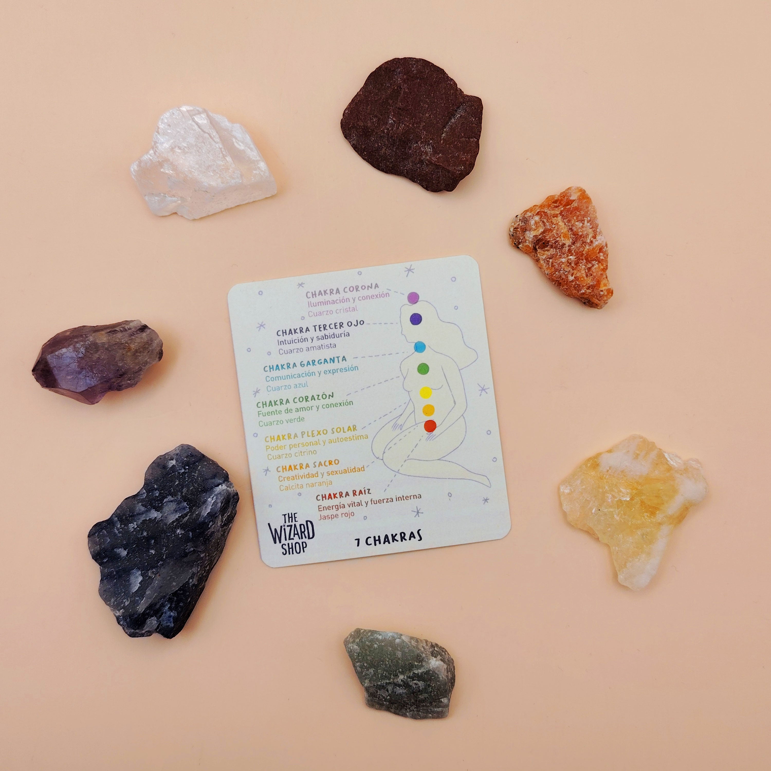 CUARZOS CHAKRAS