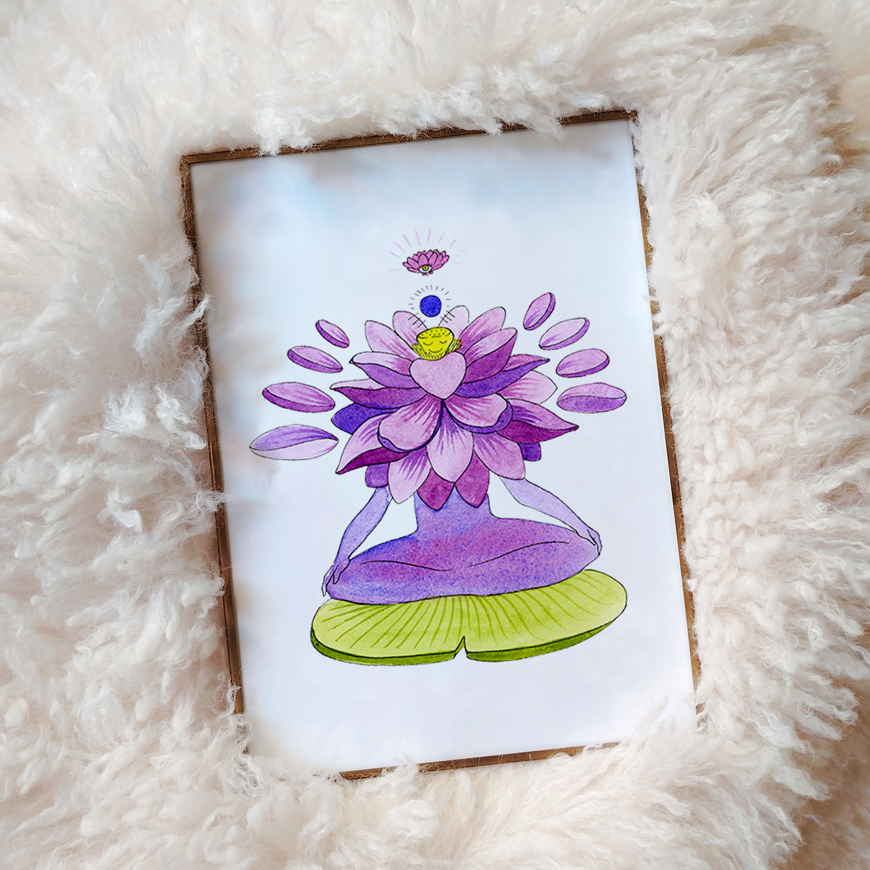 PRINT SADHANA - CHAKRA CORONA