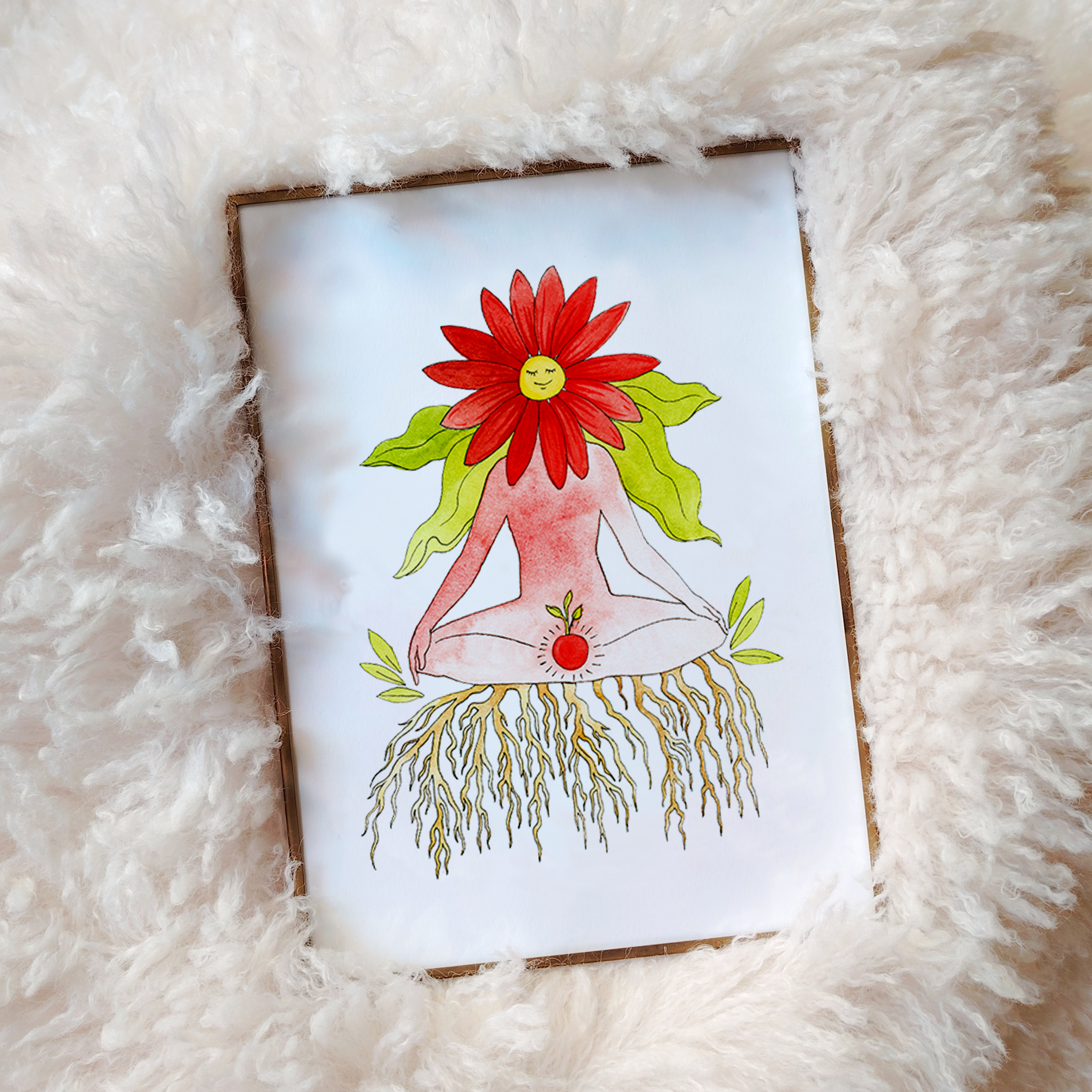 PRINT SADHANA - CHAKRA RAÍZ