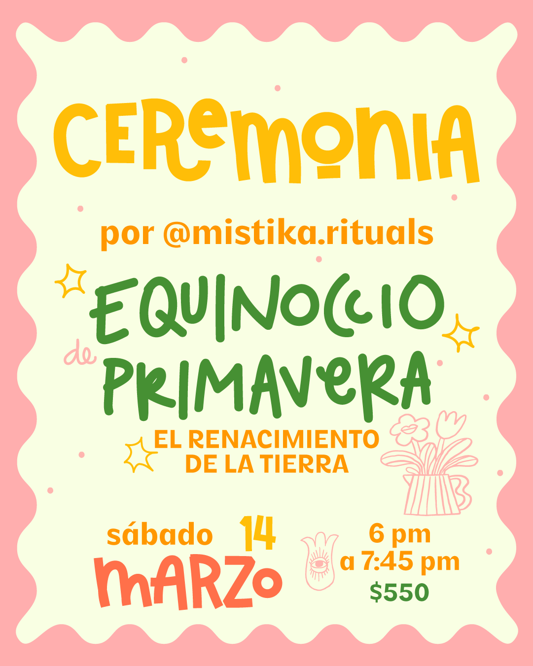 CEREMONIA - EQUINOCCIO DE PRIMAVERA