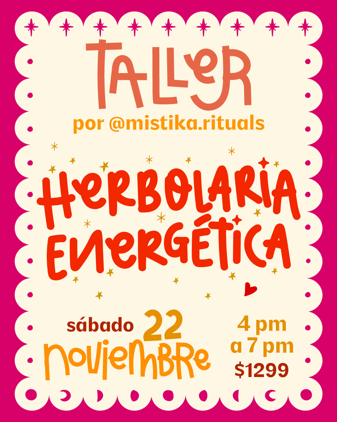TALLER - HERBOLARIA ENERGÉTICA