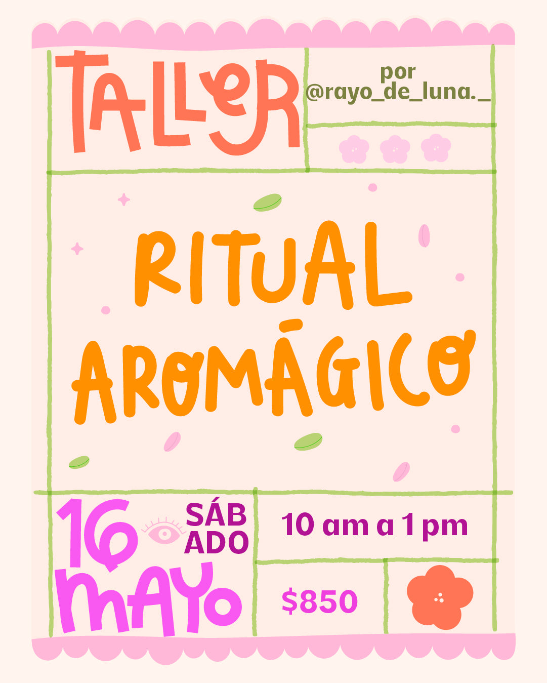 TALLER - RITUAL AROMÁGICO