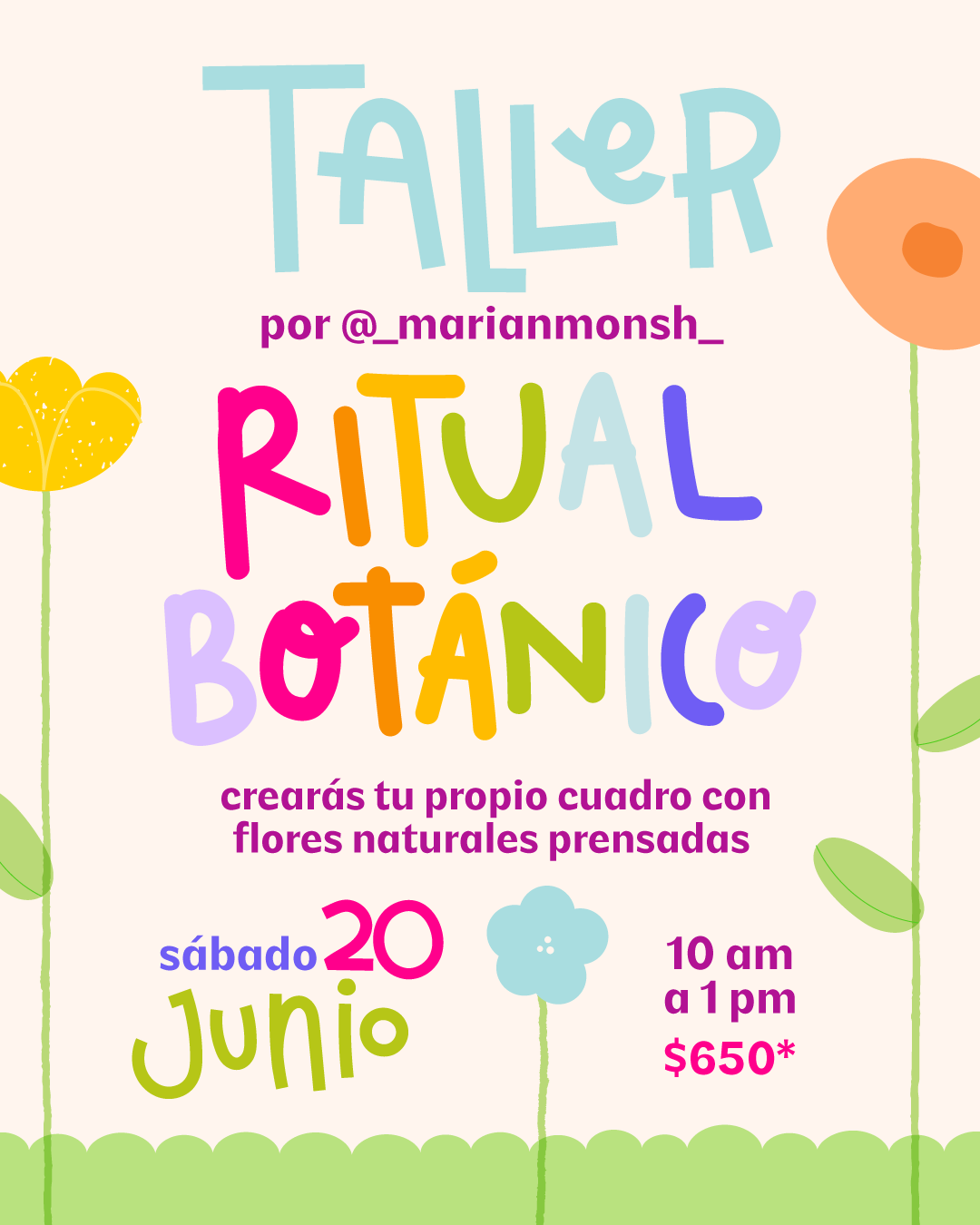 TALLER - RITUAL BOTÁNICO